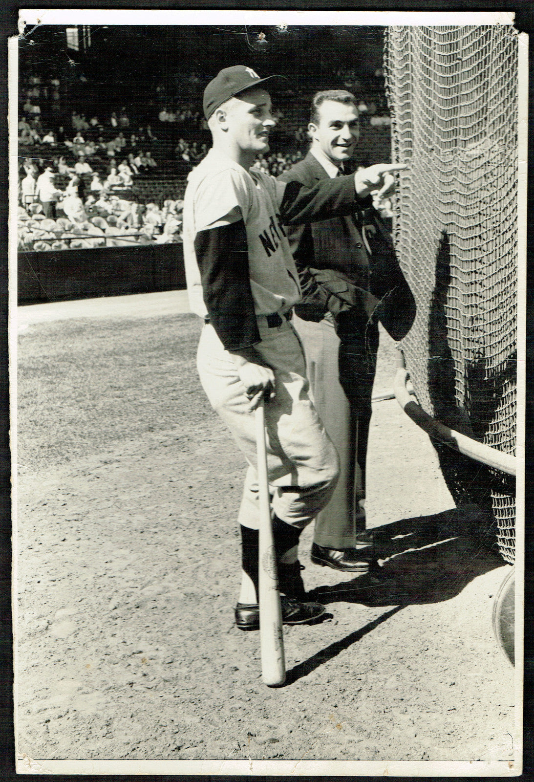 Roger Maris Original 7x10 Wire Photo Yankees Newsday Steve Jacobson Personal