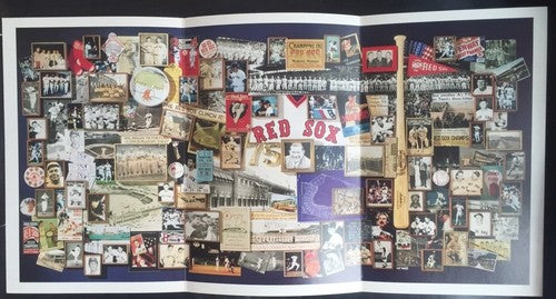 Fenway Park 75Th Anniv 1987 Program Tri Fold Poster Red Sox Williams Fisk Mint