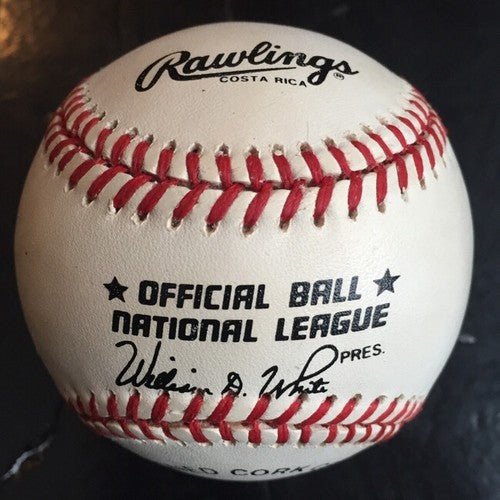 Will Clark Signed Official Nl Baseball To Lenny San Francisco Giants Cbm Coa