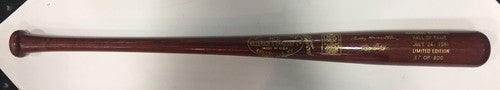 1961 Hall Of Fame Commemorative LS Engraved Auto HOF Bat Max Carey Le/500 Mt