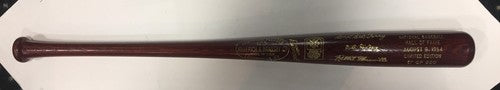 1954 Hall Of Fame Commemorative Engraved HOF Bat Bill Dickey Bill Terry Le/500
