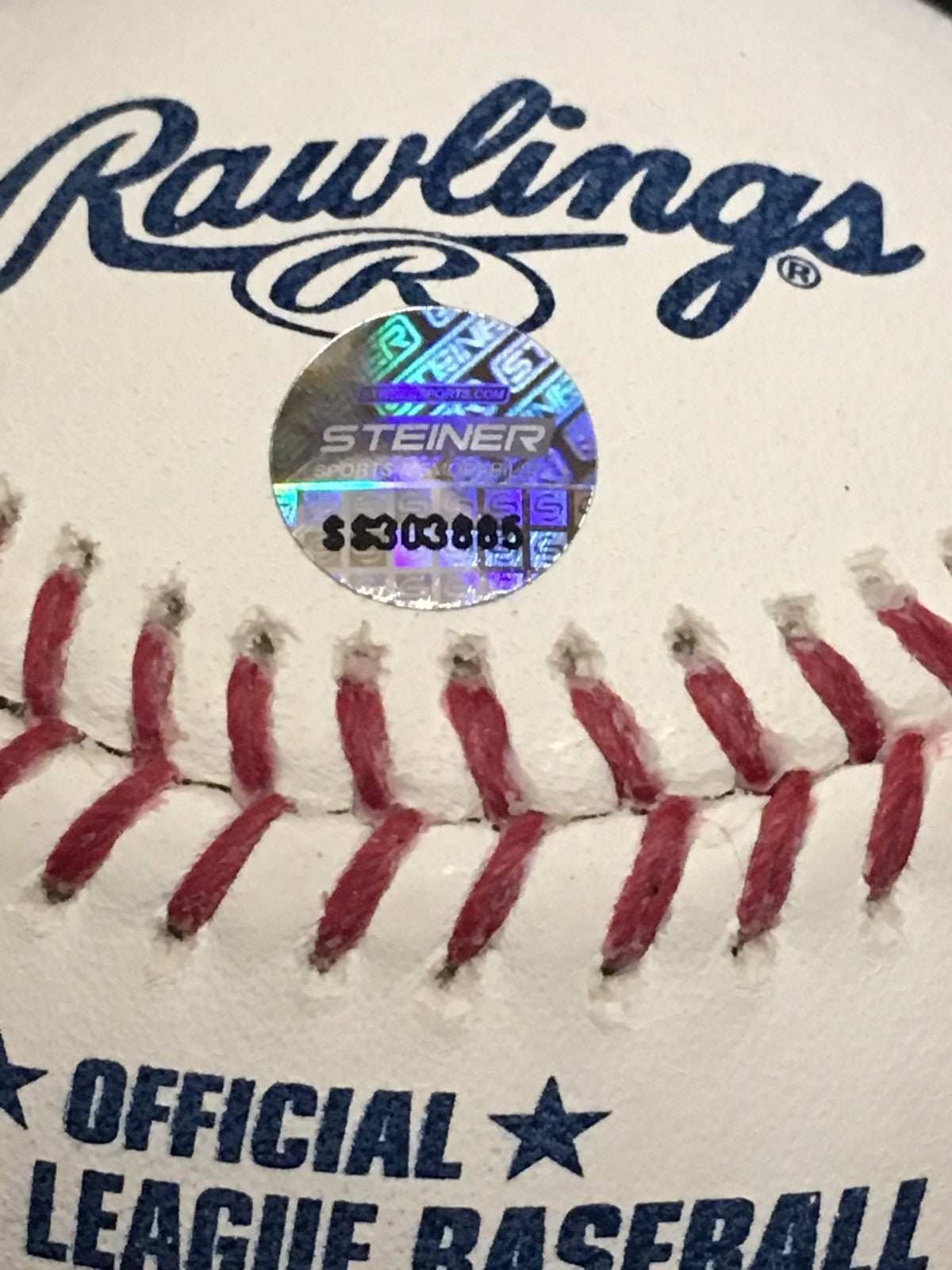Didi Gregorius signed Baseball ins 25 Hr Yankees SS record autograph Steiner /18