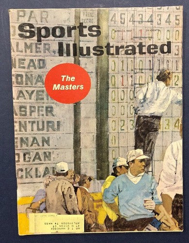 1961 Sports Illustrated Magazine Masters Cover Monroe Jaguar Chevrolet Ferrari