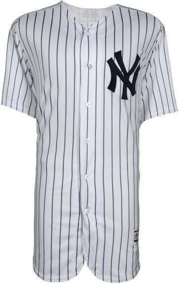On Field Authentic Yankees #18 jersey Sz 52 Didi Gregorious Signed Steiner Auto