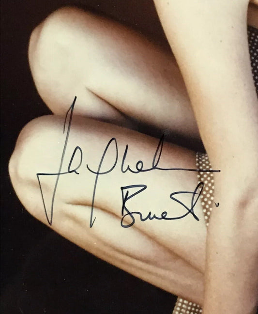 Jacqueline Bisset Signed 8x10 Vintage Photo Mint Autograph Sexy Pose PSA COA