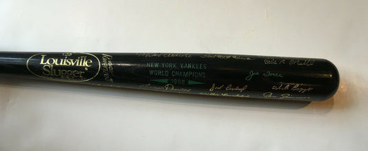 1996 NY Yankees World Series Champions 35" Engraved LS Baseball Bat RARE
