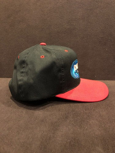 1997 Daytona 500 Checkered Flag Sports Red and Black Snapback Hat New!