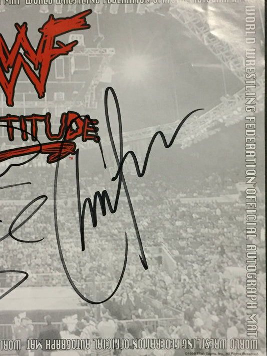 Christian Edge Al Snow Signed 8 X11 WWF Wrestling photo 3 auto CBM COA