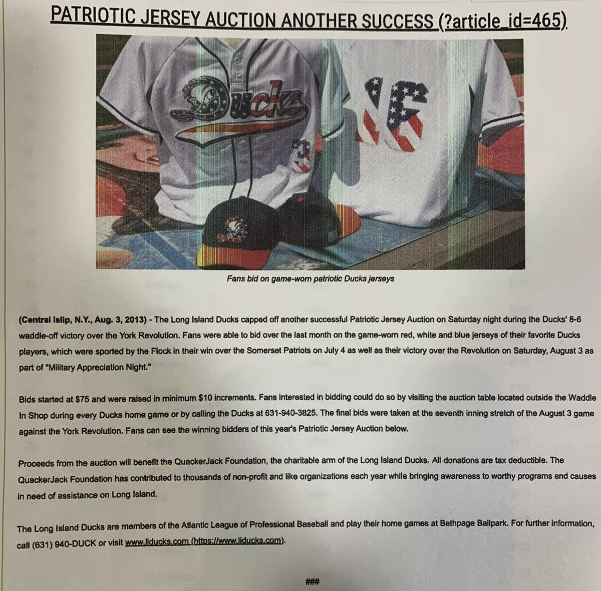 Dontrelle Willis 2013 Long Island Ducks Patriotic Usa Jersey Team Signed 22 Auto