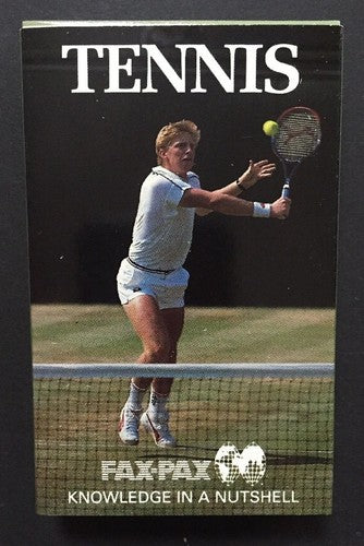 1986 FAX PAX TENNIS Factory Case 20 Set John McEnroe Steffi Graf Rc Mint Sets