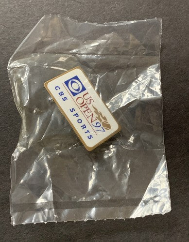 1997 U.S Open Tennis Media ViP Pin Cbs Sports Mint Sealed 97 Patrick Rafter