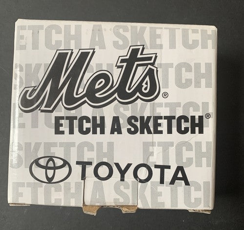 New York Mets Pocket Mini Etch A Sketch Collectible Toy NEW Toyota Sga Mint Box