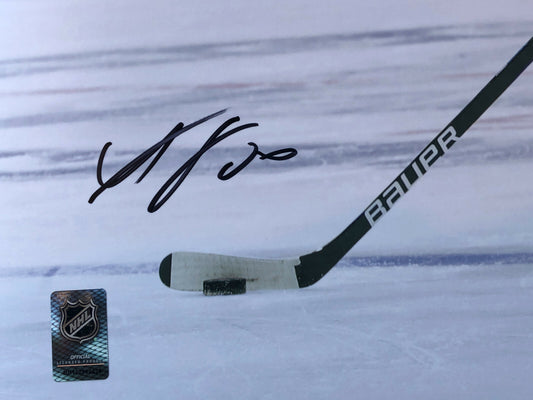 Adam Fox Signed 16x20 Photo Framed NY Rangers W/ Coin Mint autograph Fanatics