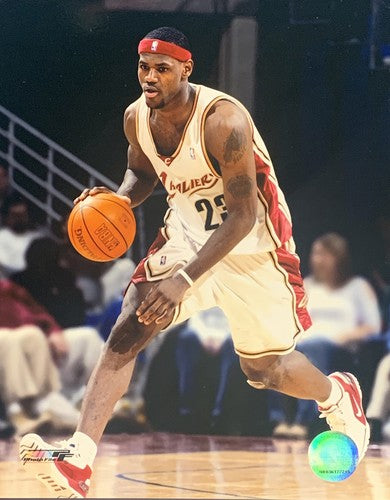Rookie Lebron James 8x10 Photo Cleveland Cavaliers NBA Holo Licensed Photo File