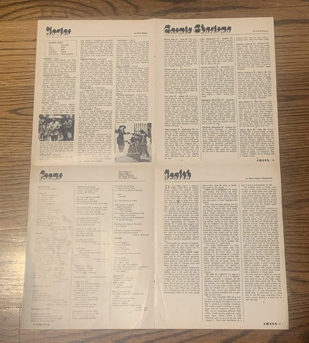Circus Magazine June 1974 Elton John 21x17 Original poster Rare