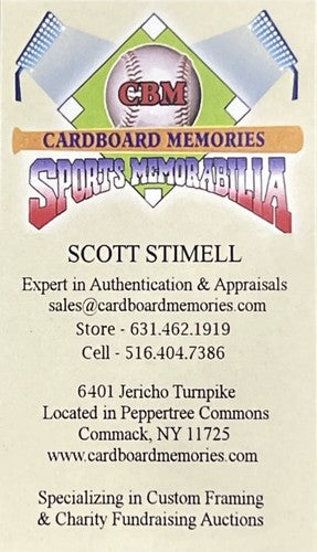 Ted Williams Signed Framed Perez-Steele Great Moments Card Auto Red Sox CBM COA