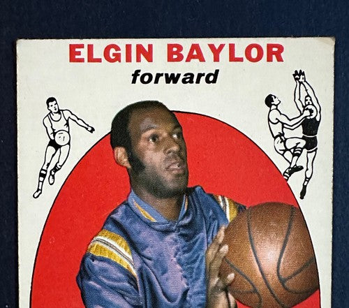 1969-70 Topps Basketball Elgin Baylor #35 Lakers Ex Condition Hof