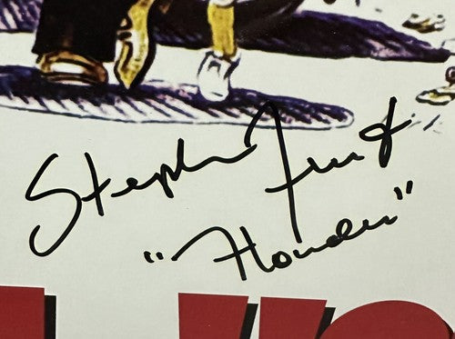 Stephen Furst Signed Animal House Framed Full Movie Poster Flounder Auto Pic COA