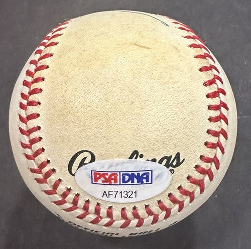 Dwight Gooden Signed Official NL Feeney Ball Mets 1984 Rookie Autograph PSA COA