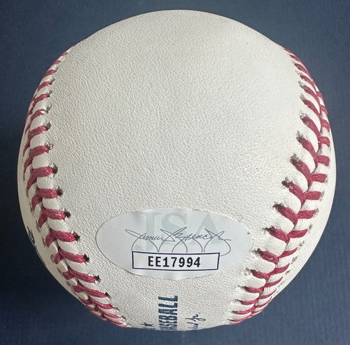 Omar Vizquel Signed Giants 60th Anniversary MLB Logo Baseball 11x GG Auto JSA