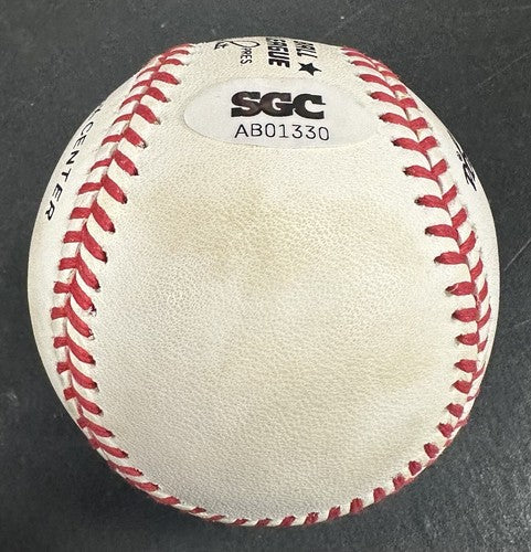 Joe Morgan Signed Official NL Bill White Baseball Reds Hof Autograph SGC COA