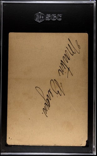 1921 Original Exhibits J.F. Fournier SGC 1 RARE Brooklyn Dodgers Baseball Card