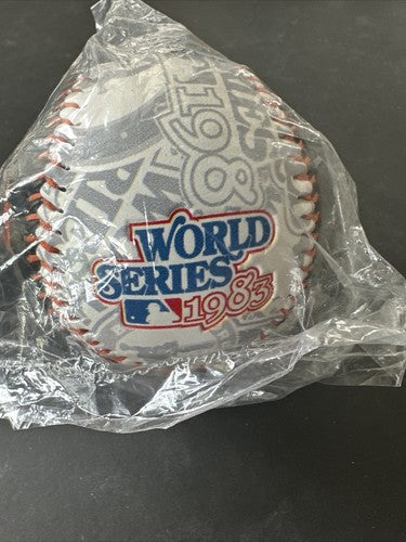1983 Rawlings World Series Logo Baseball Baltimore Orioles 3 Time Champions New