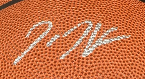 Donte Divincenzo Signed NBA Wilson I/O Basketball Ny Knicks Autograph BAS COA
