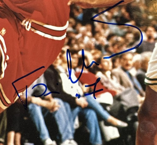 Toni Kukoc Chicago Bulls Signed 8x10 Photo # 7 Auto Steiner Coa World Champion