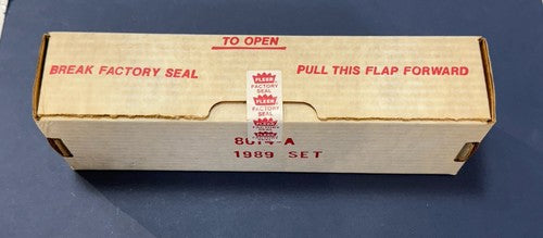 1989 Fleer Baseball Card Complete Factory Sealed Set Ken Griffey Rc Bill Ripken