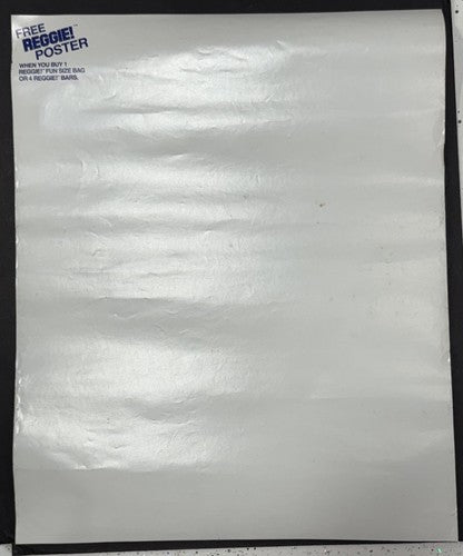 VINTAGE 1978 REGGIE JACKSON Ny YANKEES PROMO CANDY BAR POSTER Original 15x18