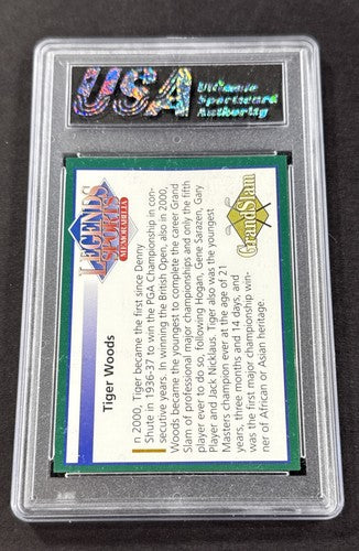 2001 Legends Sports 1999 2000 PGA Champion #Nno Tiger Woods USA Gem Mint 10