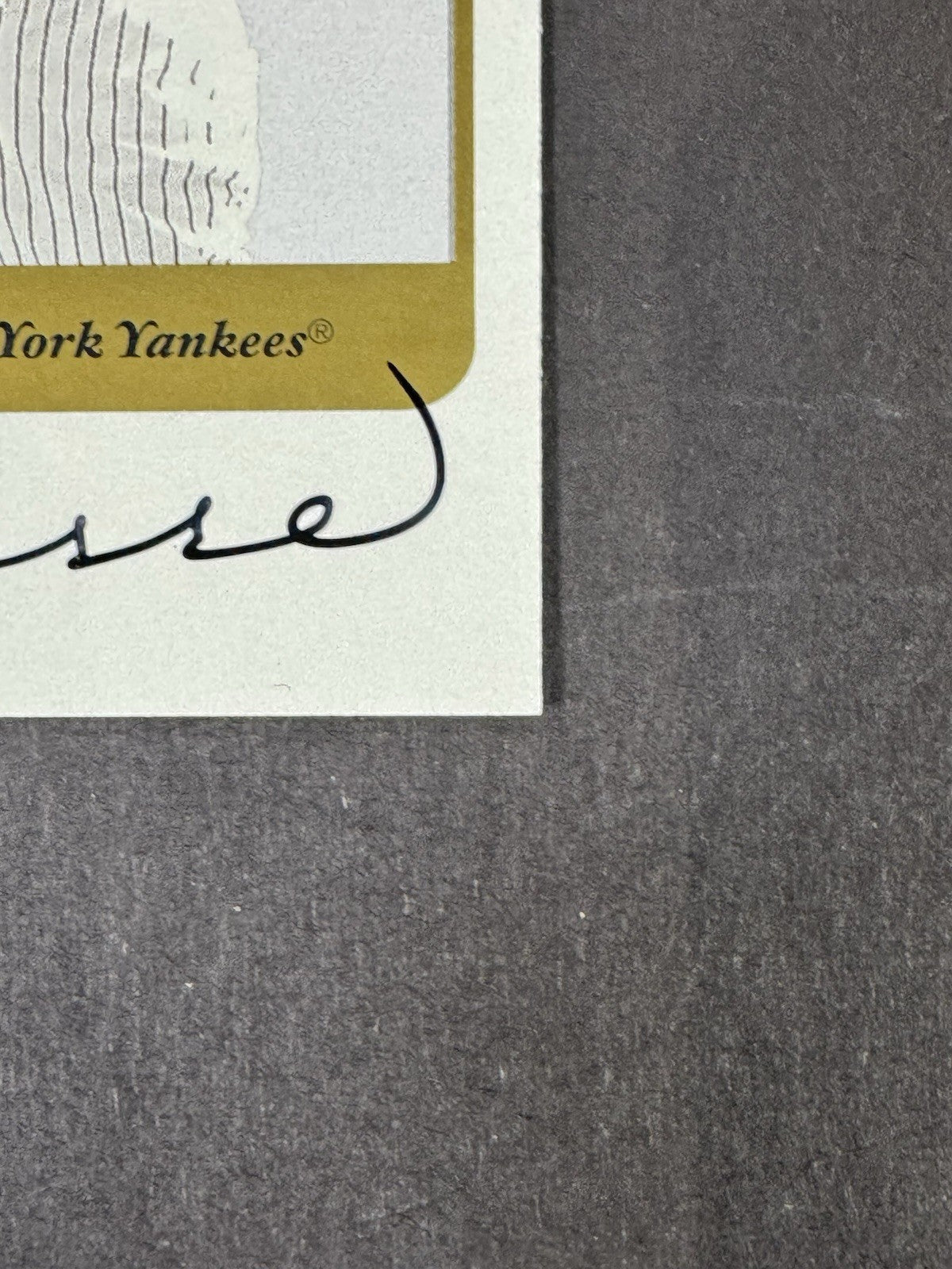 Joe Torre 2001 Fleer Greats Of The Game Autographed Card /500