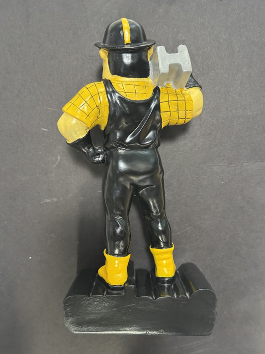 Pittsburgh Steelers Mascot Statue 12" NFL Football Figurine Terry Bradshaw NIB
