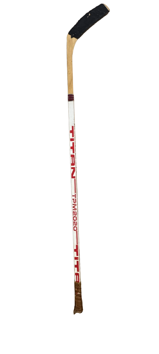 Denis Potvin Game Used TPM 2020 Titan Ultraglass Hockey Stick Islanders COA HOF