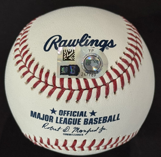 Harrison Bader Phillies Signed Official Mlb Baseball Auto Mlb Holo Coa