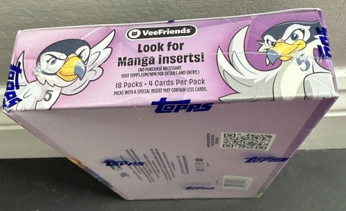 VEEFRIENDS 2025 TOPPS CHROME HOBBY BOX GaryVee Brand New Factory Sealed Mint