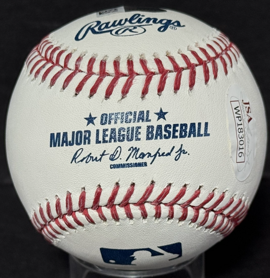 Dennis Eckersley Signed Official Mlb Baseball HOF 2004 Auto JSA COA Oakland A's