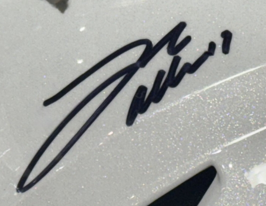 Josh Allen Signed Custom SpeedFlex Authentic Helmet Bills 2024 MVP Auto BAS 1/1
