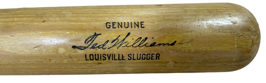 Ted Williams Louisville Slugger Powerized 34 Inch Game Model Bat Red Sox HOF
