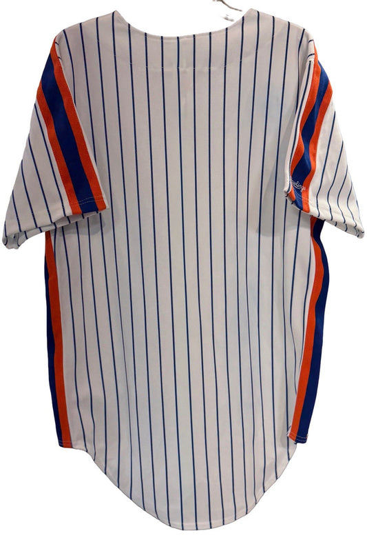 1986 Mets Team Signed Authentic Mets Jersey 34 Auto Hernandez Carter PSA 9 COA