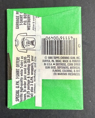Garbage Pail Kids 3rd Series wax pack OS3 GPK 1986 factory sealed original