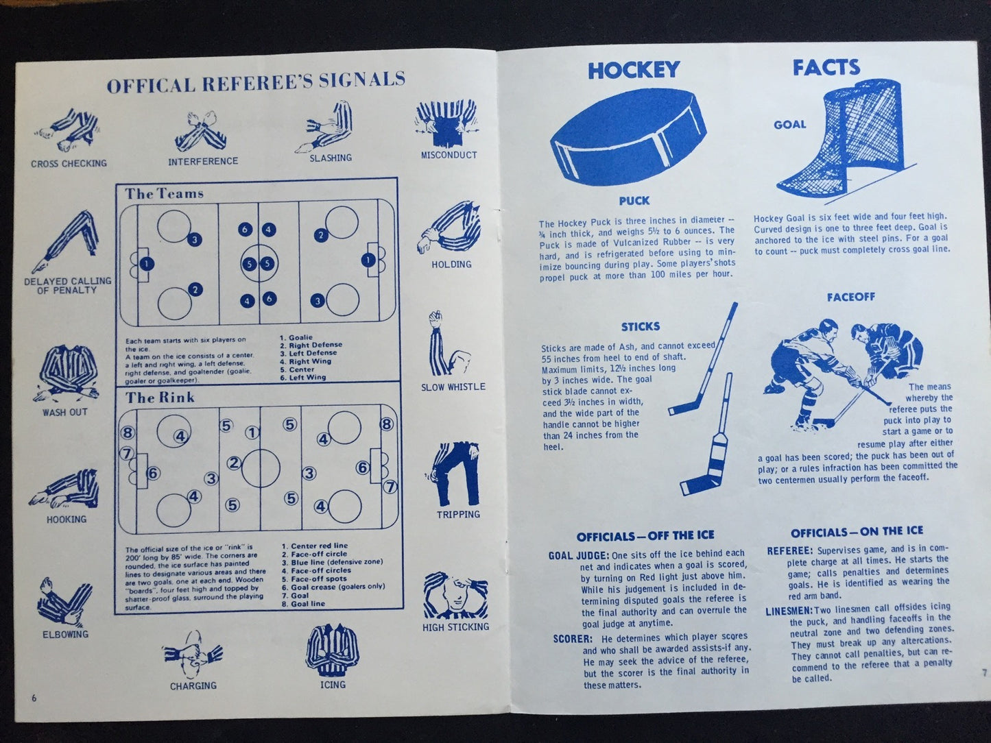 1972 Usa Olympic Hockey Team Vs Nassau Long Island All Stars Program Nm Rare