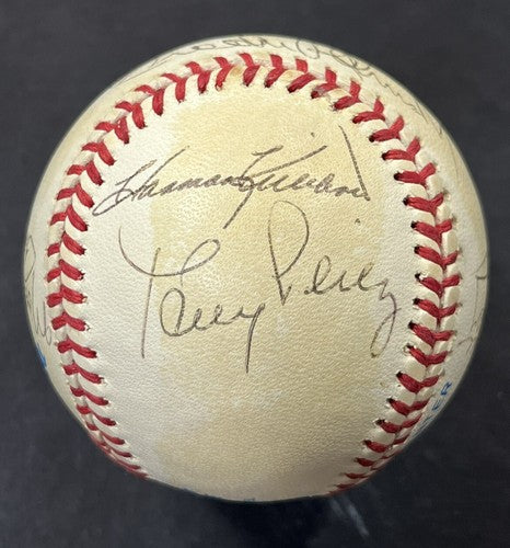 Brooks Robinson Harmon Killebrew + 7 signed Official AL Baseball HOF CBM COA