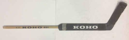 Billy Smith Islanders signed game used KOHO 231 goalie stick CBM COA Stanley Cup