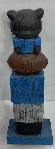 Carolina Panthers NFL Tiki Totem Lawn Garden Statue all weather Figure