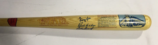 Philidelphia Phillies signed Cooperstown bat Richie Ashburn Bunning 4 Hof Auto
