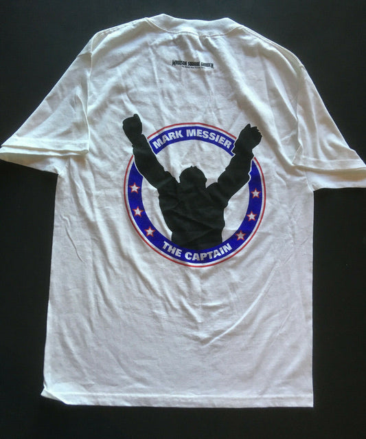 Mark Messier Night The Captain New York Rangers MSG January 12 2006 SS T-Shirt M
