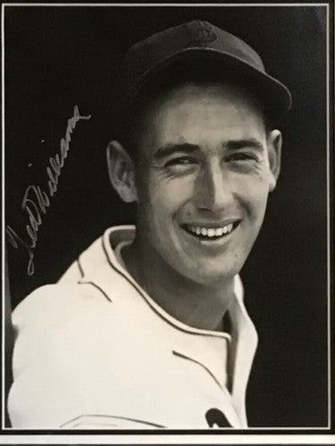 Ted Williams Red Sox signed 11x14 1939 Rookie photo framed Suede Autograph JSA