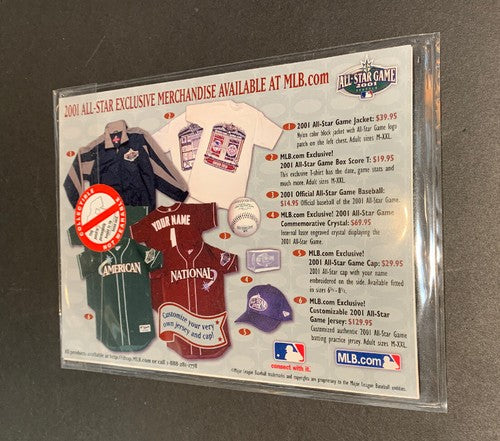 2001 MLB Official All Star Game Home Run Hr Derby Patch Ichiro Suzuki Cal Ripken